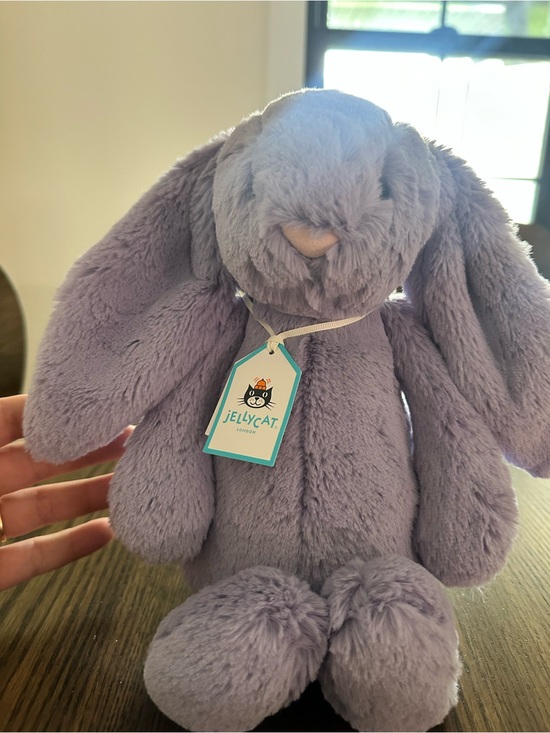 Jellycat Other - Jellycat Lavender Plush Bunny - Soft Lilac Stuffed Rabbit